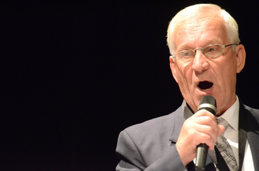 Hannu Wacklin esitti soolona Vapauden kaihon.