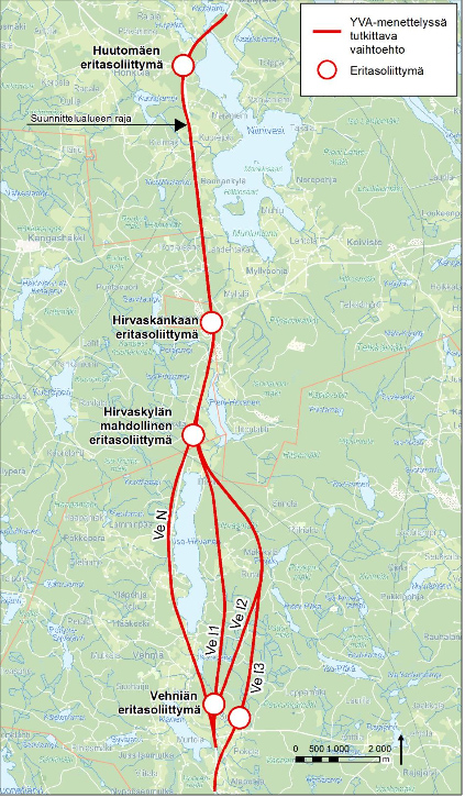 Nelostien parannushanke lähti käyntiin – Vehniä-Äänekoski välille aloitettu  YVA-menettely | ÄKS