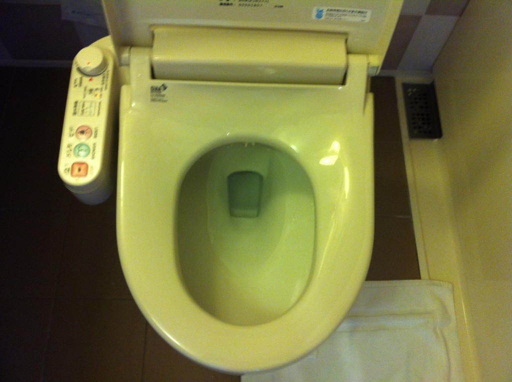 Washlet on japanilaisten käyttämä älyvessa. 