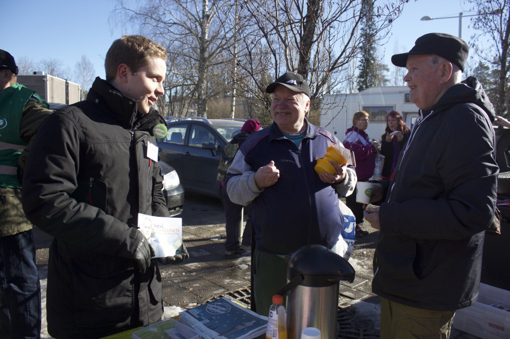 Petri Honkonen vasemmalla.
