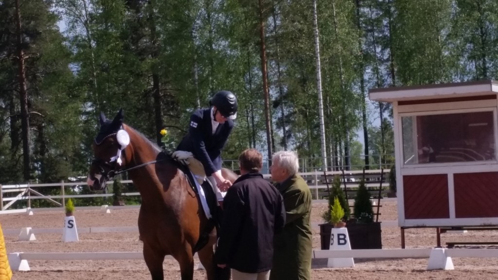 Vilma Leppäkangas ja Jereciano (Kuva: Risto Leppäkangas)