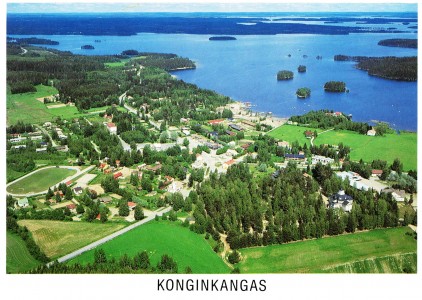 Uudempia värillisiä ilmakuvia on vähän ja tekijät satunnaisia. Tämän on ottanut espoolainen Pentti Harala 1990-luvulla, Tukku-Väänänen Ky- nimisen kustantajan (per. 1991) painamana. Harala on Etelä-Suomessa varsin tunnettu ilmavalokuvaaja. Näitä valkoisen kehyksen kortteja on myös Suolahdesta ja ilmeisesti Äänekoskestakin.