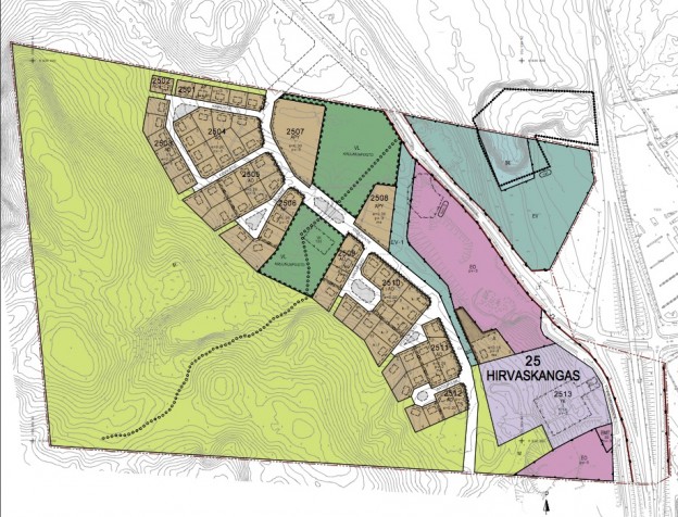 Hirvimäkeen kaavoitetaan uusi urbaani asuinalue – lähes 70 uutta tonttia! |  ÄKS