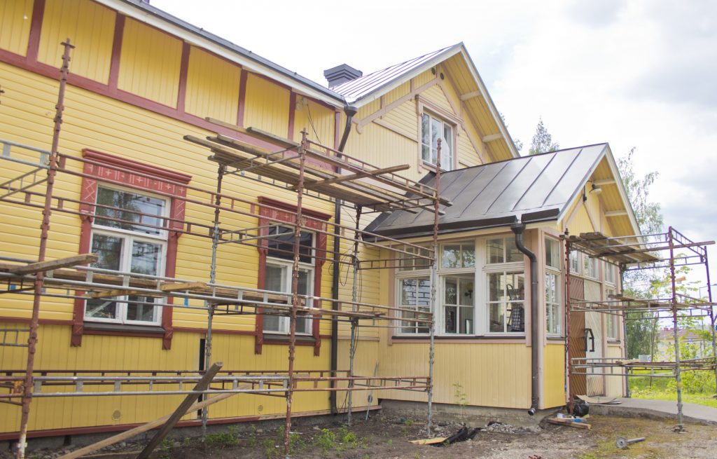 Uusi maalipinta tekee ihmeitä.