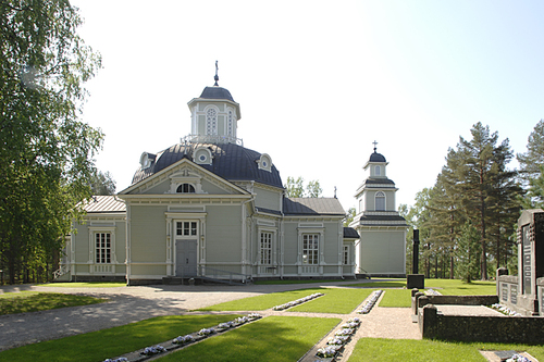 1. Konginkankaan kirkko, tapuli ja hautausmaa