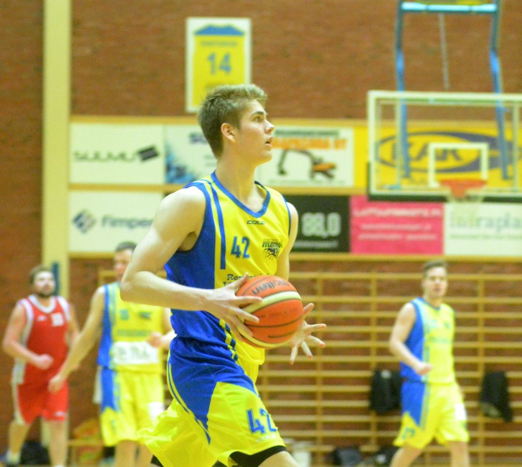 Joni Pohjonen pelasi vahvan ottelun. 