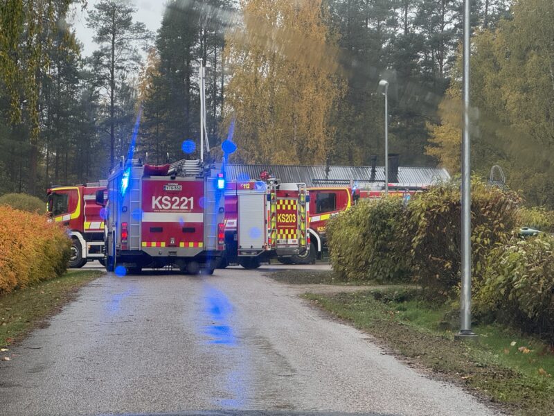 Puolukkakadulla savua - ei tulta