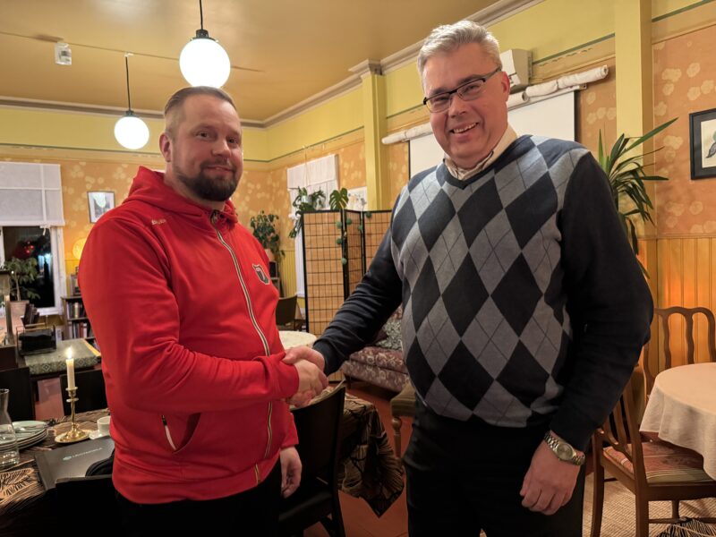 Markus Lehtonen luotsaa Äänekosken Yrittäjiä