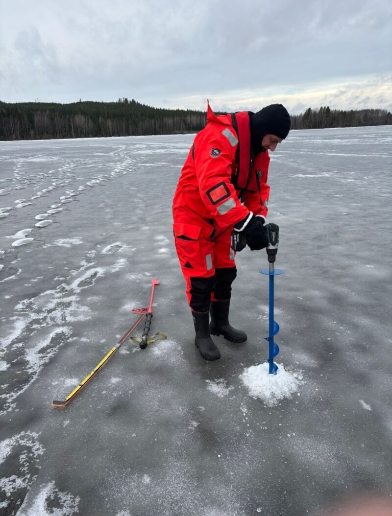 Kuhnamon talven 2026 jäänmittaukset päätökseen