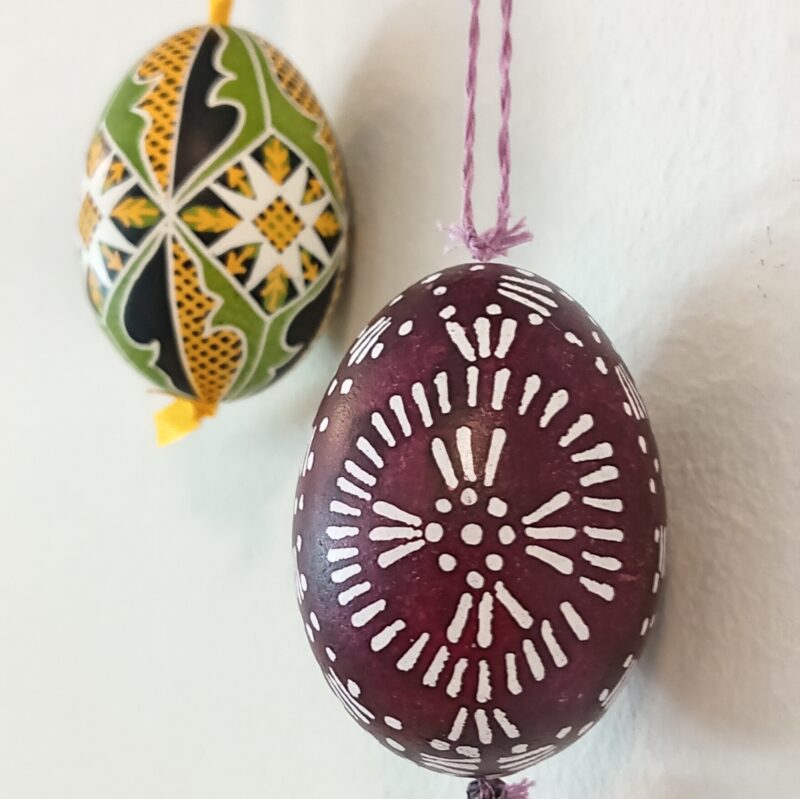 Pisankamunia esillä Suolahdessa 